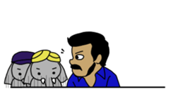 Nandy and Paon sticker #2217140