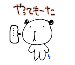 Japanese Bear Bussiness Man sticker #2217309