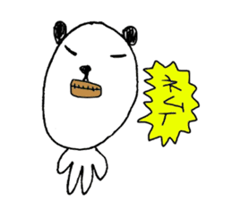 Japanese Bear Bussiness Man sticker #2217340