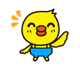 Baby Chick Pi-chan sticker #2219008