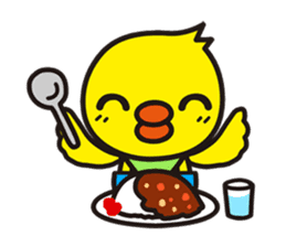 Baby Chick Pi-chan sticker #2219014