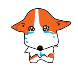 Painting KOGIO of corgi sticker #2219116