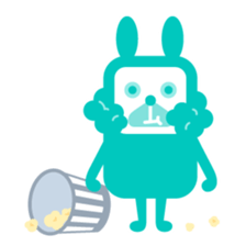 Courabbit sticker #2219466