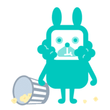 Courabbit sticker #2219466