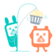 Courabbit sticker #2219475