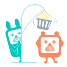 Courabbit sticker #2219475