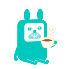 Courabbit sticker #2219479