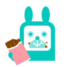 Courabbit sticker #2219480