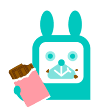 Courabbit sticker #2219480