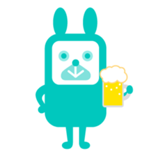 Courabbit sticker #2219481