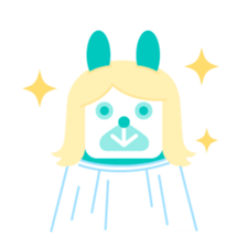 Courabbit sticker #2219485