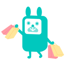 Courabbit sticker #2219486