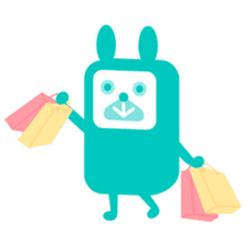 Courabbit sticker #2219486