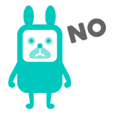 Courabbit sticker #2219489