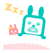 Courabbit sticker #2219492