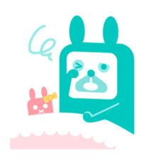 Courabbit sticker #2219493