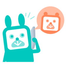 Courabbit sticker #2219495