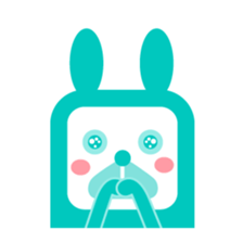 Courabbit sticker #2219498