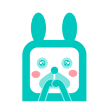 Courabbit sticker #2219498