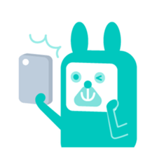 Courabbit sticker #2219499