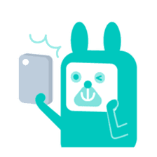 Courabbit sticker #2219499