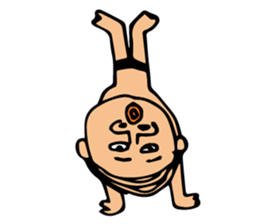 swimming papa sticker #2220116