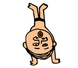 swimming papa sticker #2220116