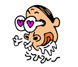 swimming papa sticker #2220128