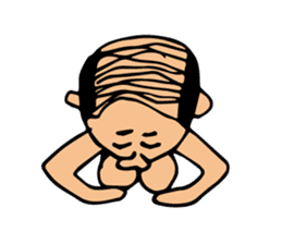 swimming papa sticker #2220136