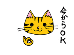 cat from now sticker #2220180