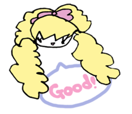 Picture of the 4-year-old girl sticker #2220388