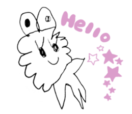 Picture of the 4-year-old girl sticker #2220390