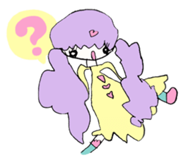 Picture of the 4-year-old girl sticker #2220398