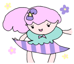 Picture of the 4-year-old girl sticker #2220401