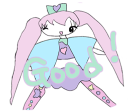 Picture of the 4-year-old girl sticker #2220406