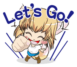 a fox "Konchan" Ver.2 sticker #2220649