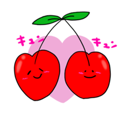 cherry twinz sticker #2220762