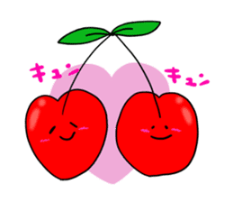 cherry twinz sticker #2220762