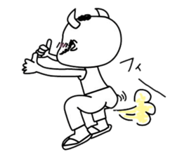 Ushiyohi big brother Tokunoshima Dialect sticker #2221222