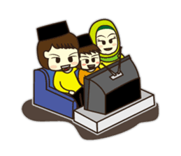 Mumin Family sticker #2221636