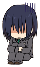 Boy students 2 sticker #2221982