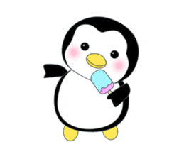 Penguin baby lovely sticker #2222039