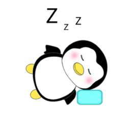 Penguin baby lovely sticker #2222040
