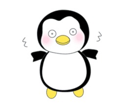 Penguin baby lovely sticker #2222046