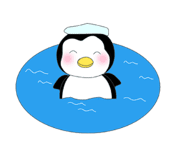 Penguin baby lovely sticker #2222056