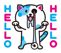 the zonb cat sticker #2222344