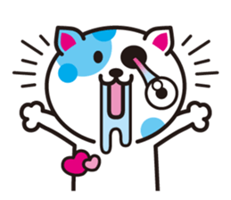 the zonb cat sticker #2222347