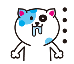 the zonb cat sticker #2222348