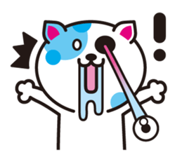 the zonb cat sticker #2222349