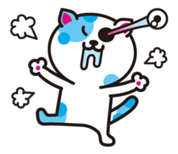 the zonb cat sticker #2222351